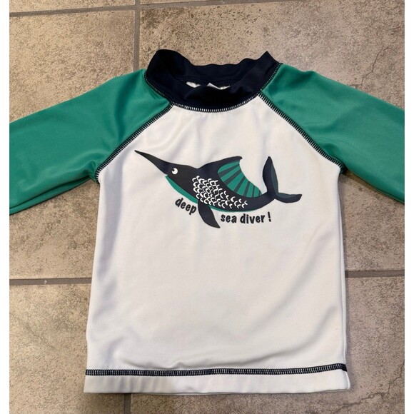 Gymboree Swim Top Rash Guard - Picture 3 of 5